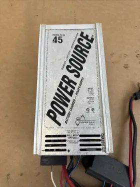 Tps-45 Power Source Duracomm Supply 45 Amps 12.vdc
