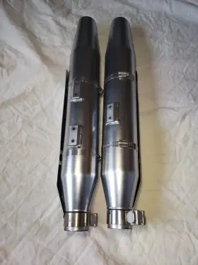 65822-10 Power Supply Harley David Oem Front/rear Mufflers