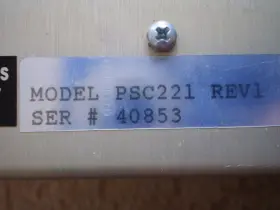 906528 Power Supply Concepts 906529 Psc221 15vcd 2.5a 5vdc 2a -15vdc 1a #3