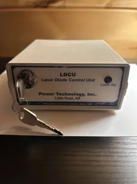7177 Power Technology Ldcu3/7177 3.3vdc 3a Laser Diode Control Unit With Keys Adapter