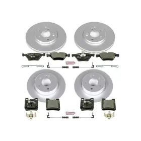 Esk6379 Powerstop Power Stop Front And Rear Euro-stop Brake Kit Mercedes For Mercedes-ben