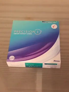Precision 730822325219 1 90 One Day Contact Astigmatism Pwr -4.75 -0.75 X 160 Exp 2027-09