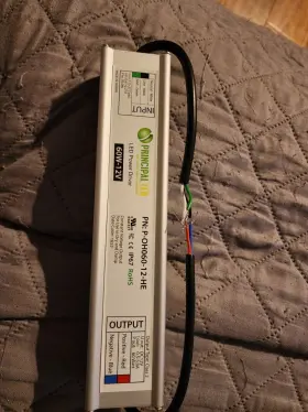 P-oho60-12-he Principal P-oh060-12-h Class 2 Led Driver 60w 5 Amp 12v Output I110-277 Vac Ip67