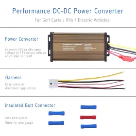 Pro Chaser 669591334880 Dc-dc Golf Carts Rvs 48v 36v Volt Voltage To 12v Step Down #2