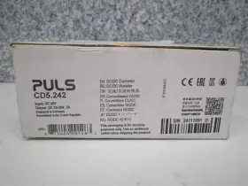 Cd5.242 Puls Din Rail Supply Dc/dc Converter In Dc 48v Out 24-28v 5a