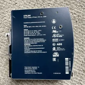Ct5.241 Puls Power Supply 3 Phase 24v 5a 120w Fast Free Ship #3