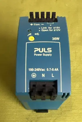 Ml30.106 Puls Power Supply 36w Dual Output 100-240vac Input 12-15vdc