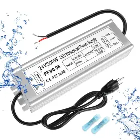 Fsdy24v300w Pzetceir Led Driver 300w 24v Power Supply Ip67 Waterproof Low Voltage Transformer Ac