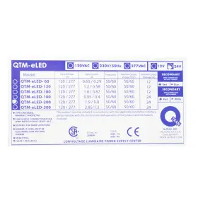 Qtm-eled-200 Q-tran Qtran Qtm-eled-200-unv-24vdc 0-10dim Qtm-eled Led Driver Power Supply 200w 24v #3