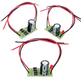 1n4007-50vcapacitance Qinizx 3pcs Ac-dc Converter 6v 12v 24v To Input Ac 6v-32v Capacitance 50v470uf