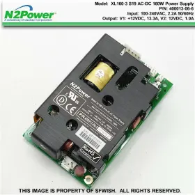 400013-06-6 Qualstar N2power Xl160-3 S19/400013-06-6 New Ac-dc Dual 12/12vdc/160w Power