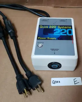 A220-20l Quick Systems 3064682 220 Power Supply Model V2 20amp 120v In 220v Out Ac Q333 E