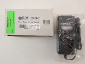 Ps-24v2a Rdl-radio Designs Lab Design Labs Power Supply 24vdc 2000ma - New Surplus