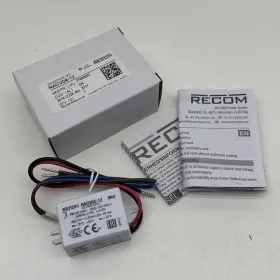 Racv04-12 Recom 21000302 Constant Voltage Led Power Supply 12vdc 0-330ma 4w
