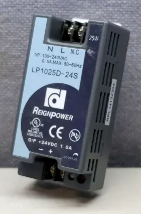 Lp1025d-24s Reign Power 25-watt Din Rail Switching Supply