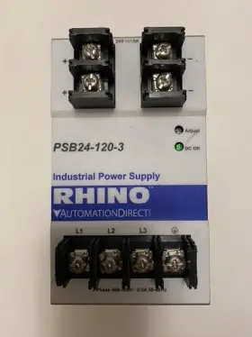Psb24-120-3 Rhino Industrial Power Supply 24v 5a Automation Direct