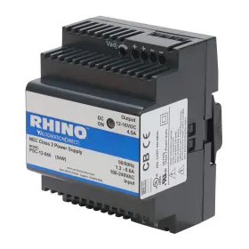Psc-12-060 Rhino Power Supply 100-240 Vac 1.3-0.8amp Input 12-16 Vdc New