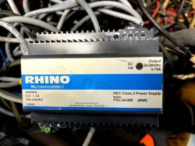 Psc-24-090 Rhino Psc24090 Automation Nec Class 2 Power Supply 90w Model Output 24-28dc