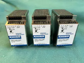 Psm12-156s Rhino Lot Of 3 Power Supply Switching 12-14 Vdc 13a 156w 120/240vac
