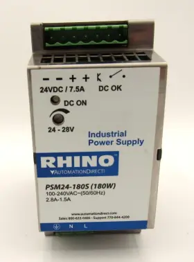 Psm24-180s Rhino Industrial Power Supply