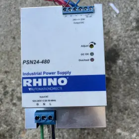 Psn24-480 Rhino Automation Direct / Psn24480 Power Supply Used