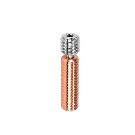 Zhhg025 Rirsoasy High Quality Mk8 Bimetal Heatbreak Titanium Alloy Copper Throat 26mm M6 Threa