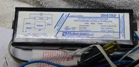 Sn40bp Robertson New Unused - Ballast Use For Flourescent Or Neon Lights #