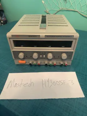 Hy3005f-3 Rsr Mastech Triple Linear Dc Benchtop Lab Ps Power Supply 30v 5a Tested