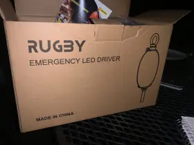 Rugby 810050738507 Rugby- Billlda Emergency Led Driver 30w/40w/60w