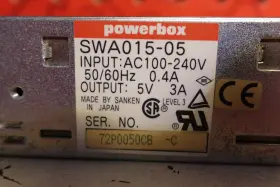Swa015-05 Sanken Power Supply Box Input 100-240vac 50/60hz Output 5v 3a #2