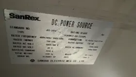 Jec-2410 Sanrex 2009 Dc Power Source As-pictured For Serious Buyer Last1 Fcfs #2
