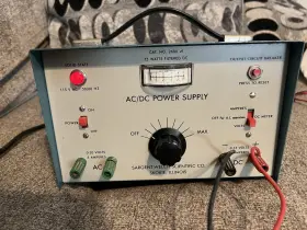 2606-w Sargent-welch Scientific Ac/dc Power Supply 75w Filtered Dc