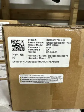 Ctemtb11 Schlage Cte With Mtb11 Mullion Reader Single Door Controller Ctemtb 11