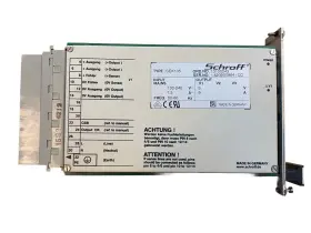 13100043 Schroff Sek105 Power Supply 100-240 Vac To 5v 9a Tested With Connector