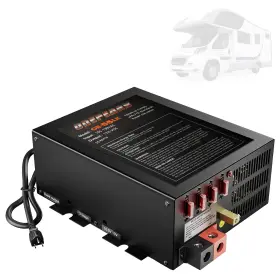 Pm455a Sdanbom Pm4 55amp Rv Power Converter Multiple Capacities 55a 110v Ac To12v Dc Powerrv12v
