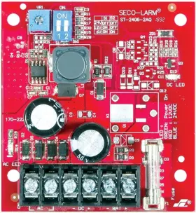 St-2406-2aq Seco-larm Enforcer Power Supply Charger 1.5a Continuous 2a Peak