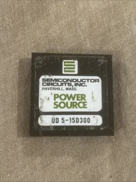 5-15d300 Semiconductor Circuits Vintage Power Source Supply Module Ud 5 Pin