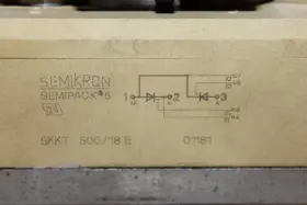 Skkt-500 Semikron Skkt-500/18e Semipack 5 Power Module With 85950-1 Rev. A #3