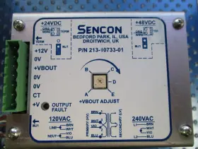 213-10733-01 Sencon New Assy. Power Supply 48vdc 120/220vac #3