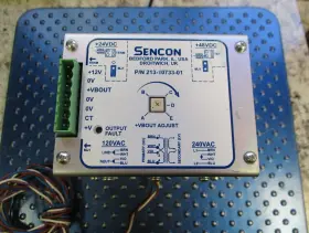 213-10733-01 Sencon New Assy. Power Supply 48vdc 120/220vac