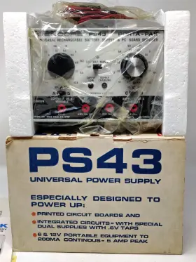 Ps43 Sencore Porta-pak Universal Power Supply Rechargeable Battery Portable New