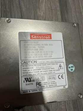 Ax2-5250f Senstron Model 250 Watt 5 12 3.3 Vdc Outputs New Very Clean #2