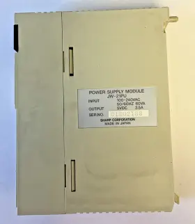 Jw-21pu Sharp Power Supply Module 240vac 50/60hz 5vdc