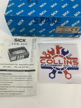 Cdm420-0102 Sick 1026220 Modular Power Supply Connection Module