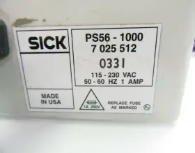 Ps56-1000 Sick & Epson Ps561000 Ftftkitftft Power Supply And Adapter Cable. Used T #3