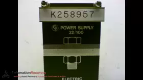 K258957 Sieb Meyer Cp Power Supply 32/100 Electric Dyna-tork #170558 #2