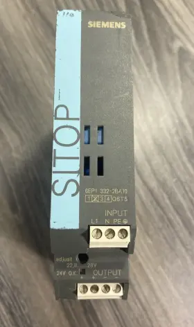 6ep1332-2ba10 Siemens 332-2ba10 Sitop Smart Power Supply 120-230vac 50/60hz 24vdc 2.5amp