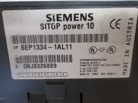 334-1al11 Siemens Sitop Power 10 6ep1 Plc Supply In-120/230v Out-24v/10a #3