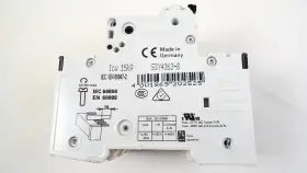 5sy4363-8 Siemens 5sy43638 Protector Three Pole Supplementary Circuit Breaker Used #3
