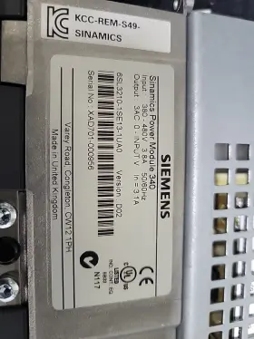 6sl3210-1se13-1ua0 Siemens Take Out Usa Stock #2